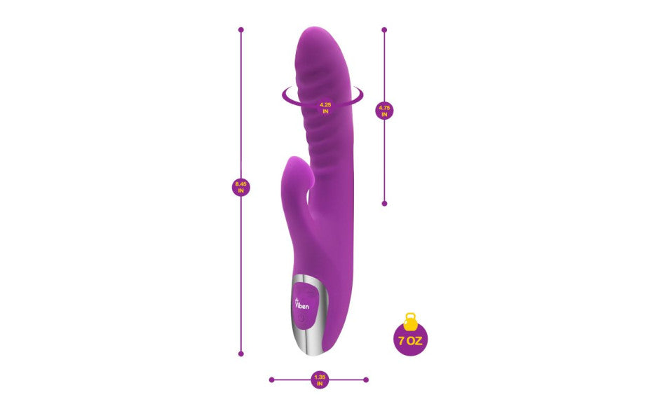 Viben Frenzy Suction Rabbit Vibe Berry - Just for you desires