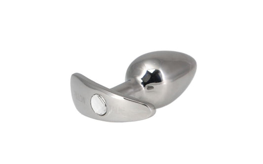 Pillow Talk Sneaky Luxurious Stainless Steel Anal Plug w Swarovski Crystal - Just for you desires