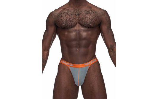 Male Power Casanova Uplift Micro Thong Grey - Just for you desires