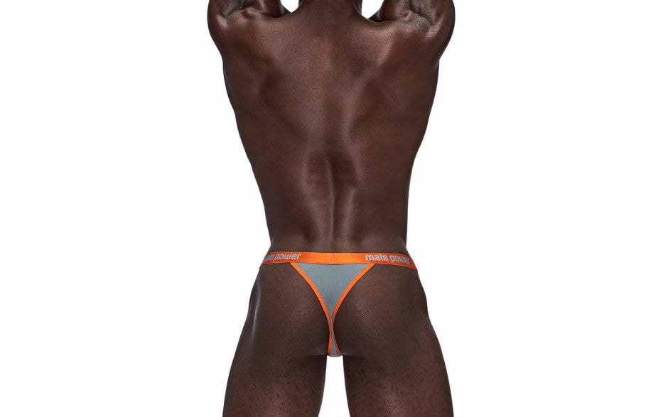 Male Power Casanova Uplift Micro Thong Grey - Just for you desires