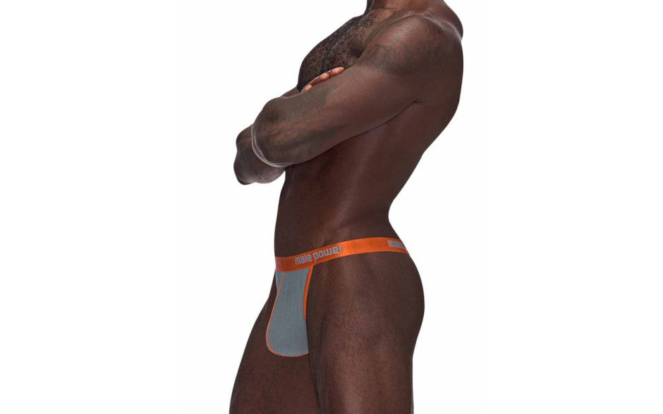 Male Power Casanova Uplift Micro Thong Grey - Just for you desires
