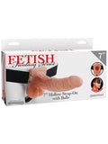 Fetish Fantasy Series  7" Hollow Strap-On  with Balls - Just for you desires