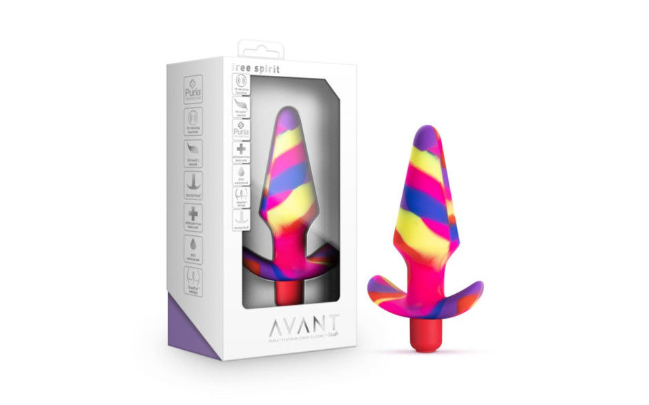 Avant Free Spirit Scarlet Butt Plug - Just for you desires