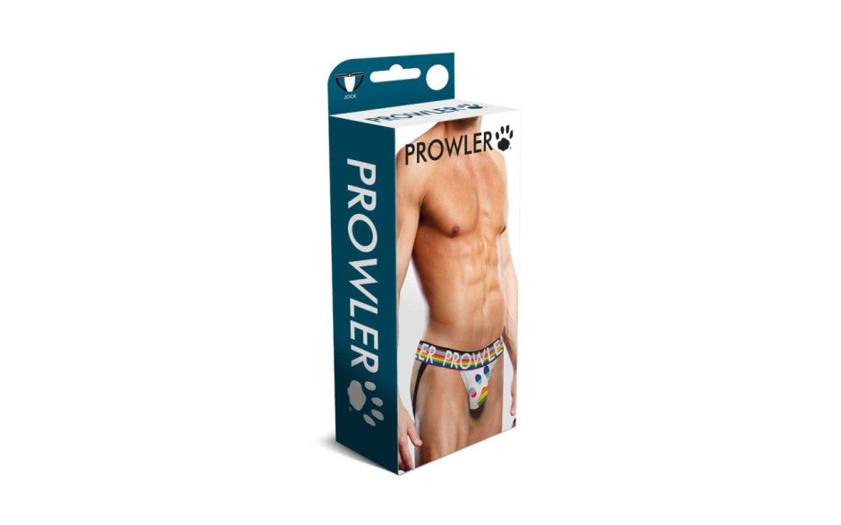 Prowler Oversized Paw Open Back Brief White - Just for you desires