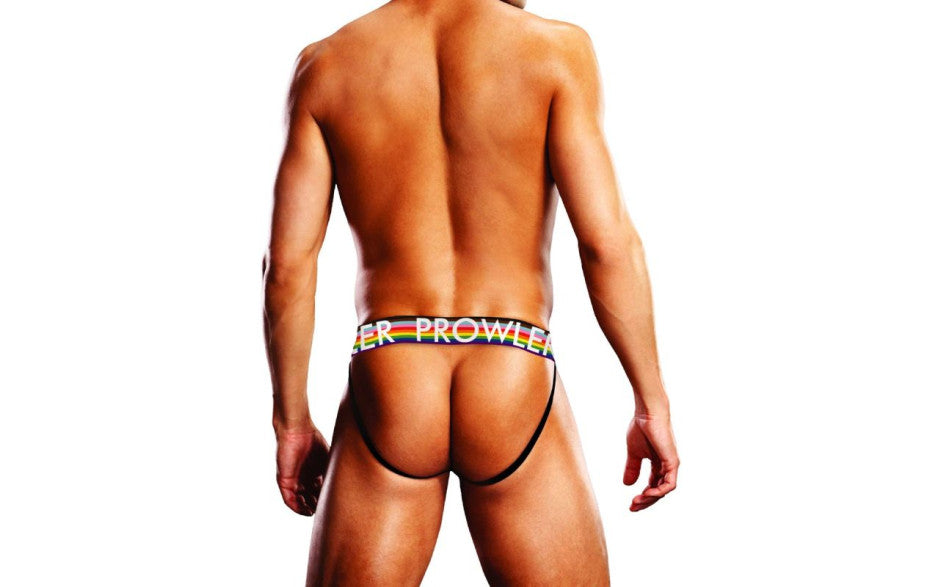 Prowler Oversized Paw Open Back Brief White - Just for you desires