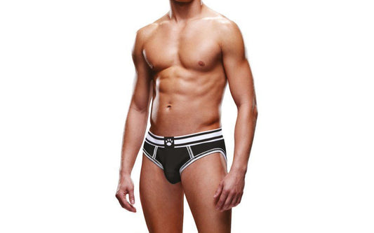 Prowler Open Brief Black/White - Just for you desires