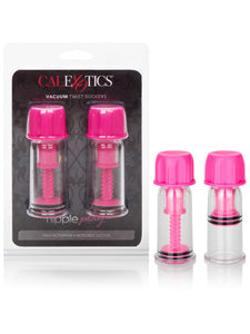 165023 - Nipple Play Vacuum Twist Suckers Pink - Just for you desires