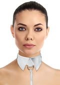 Classic Collar with Leash - Black - Just for you desires