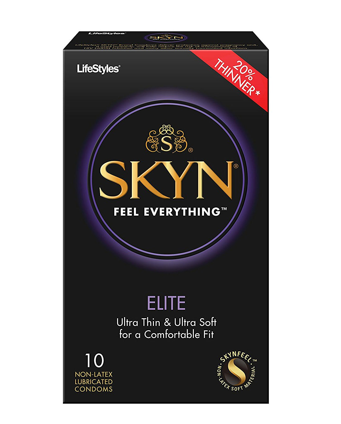 170609 - Ansell Skyn Elite Condoms 6 Pack - Just for you desires