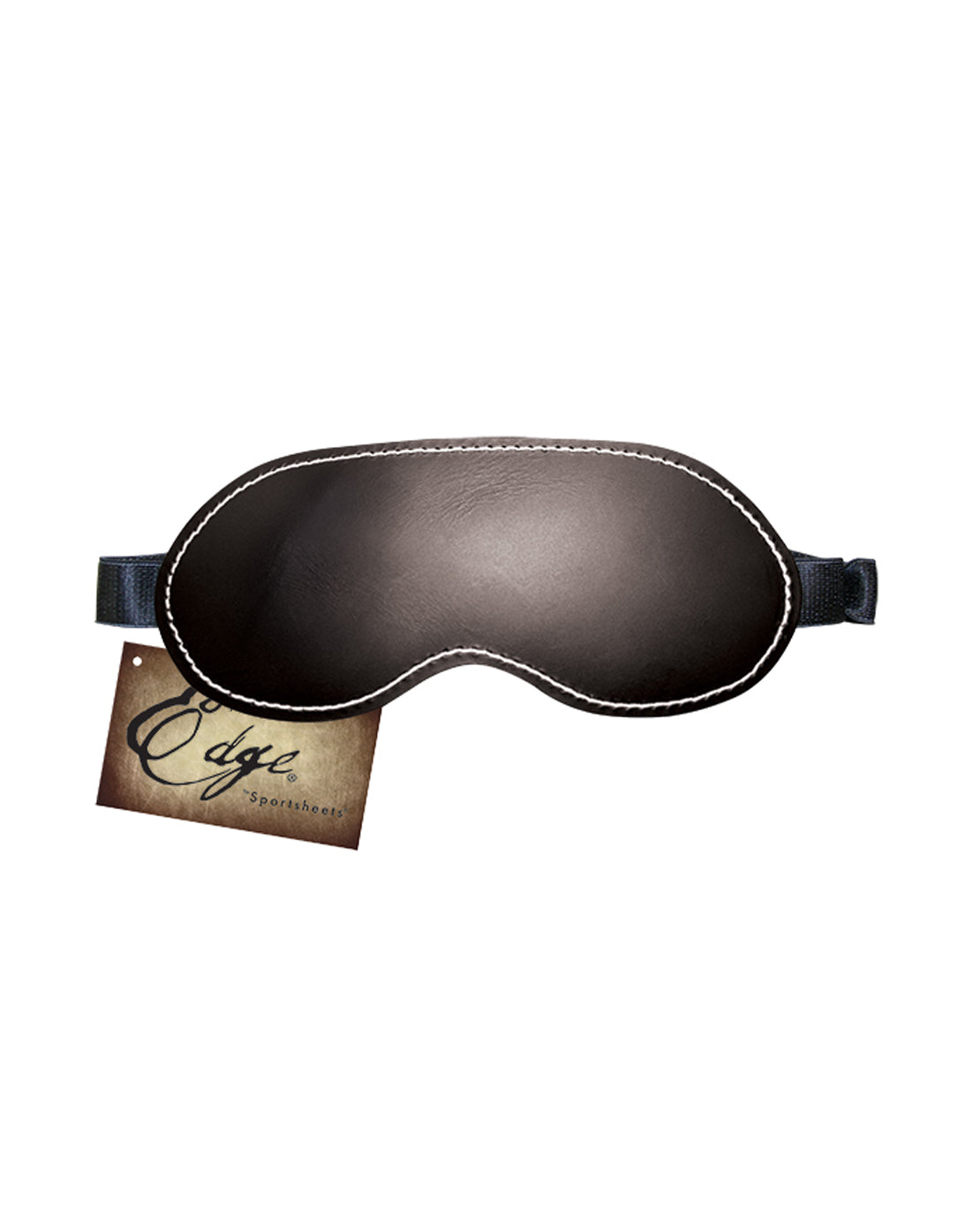 170937 - Sportsheets Edge Leather Blindfold - Just for you desires