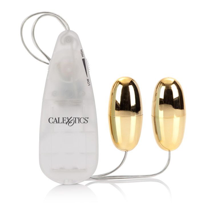 170938 - Pocket Exotics Vibrating Double Gold Bullets - Just for you desires