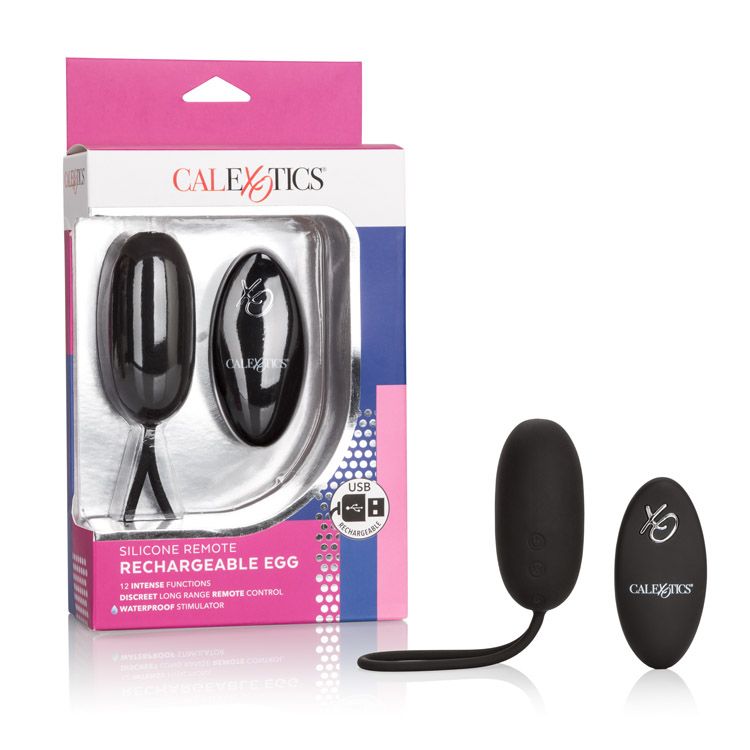 172226 - Silicone Remote Rechargeable Egg - Just for you desires