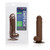10F SILICONE EMPEROR 5.75"-BRN - Just for you desires