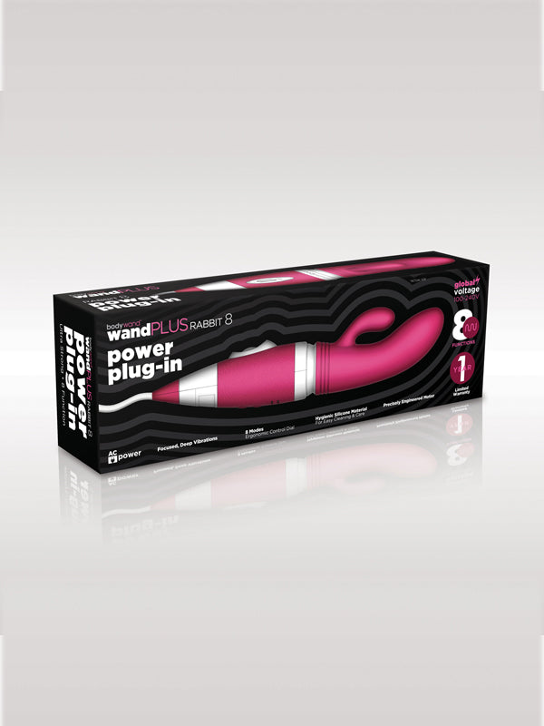 172681 - Bodywand Wandplus Rabbit 8 Power Plug-In - Just for you desires