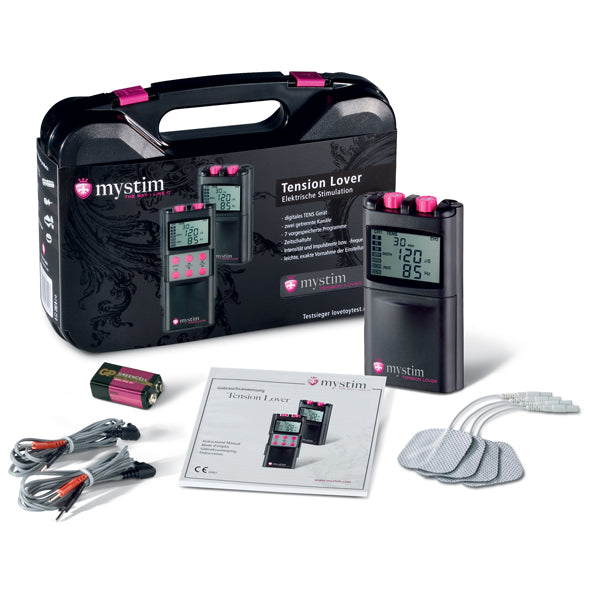 173040 - Mystim Tension Lover E-Stim Tens Unit - Just for you desires