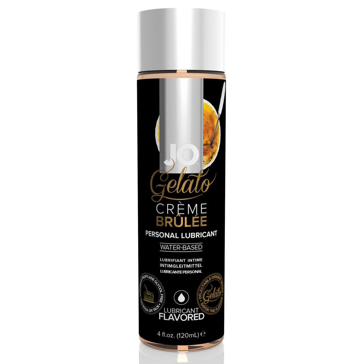 System JO - Gelato Creme Brulee Lubricant Water-Based 120 ml - Just for you desires