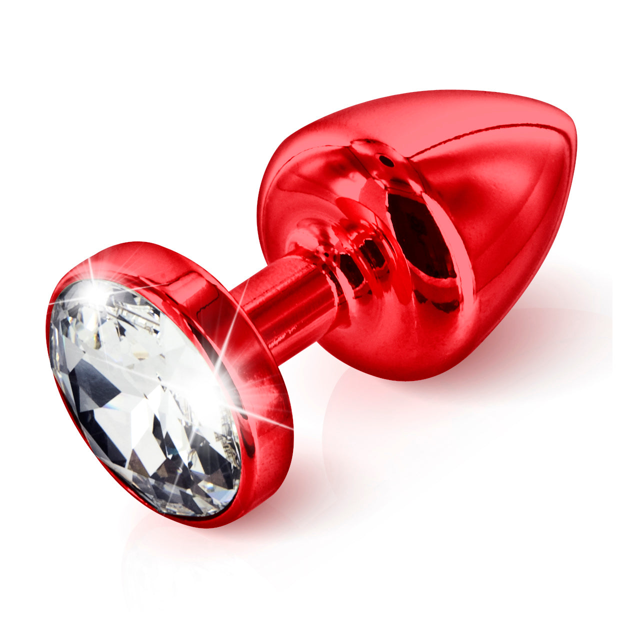 Diogol - Anni Butt Plug Round Red 30 mm