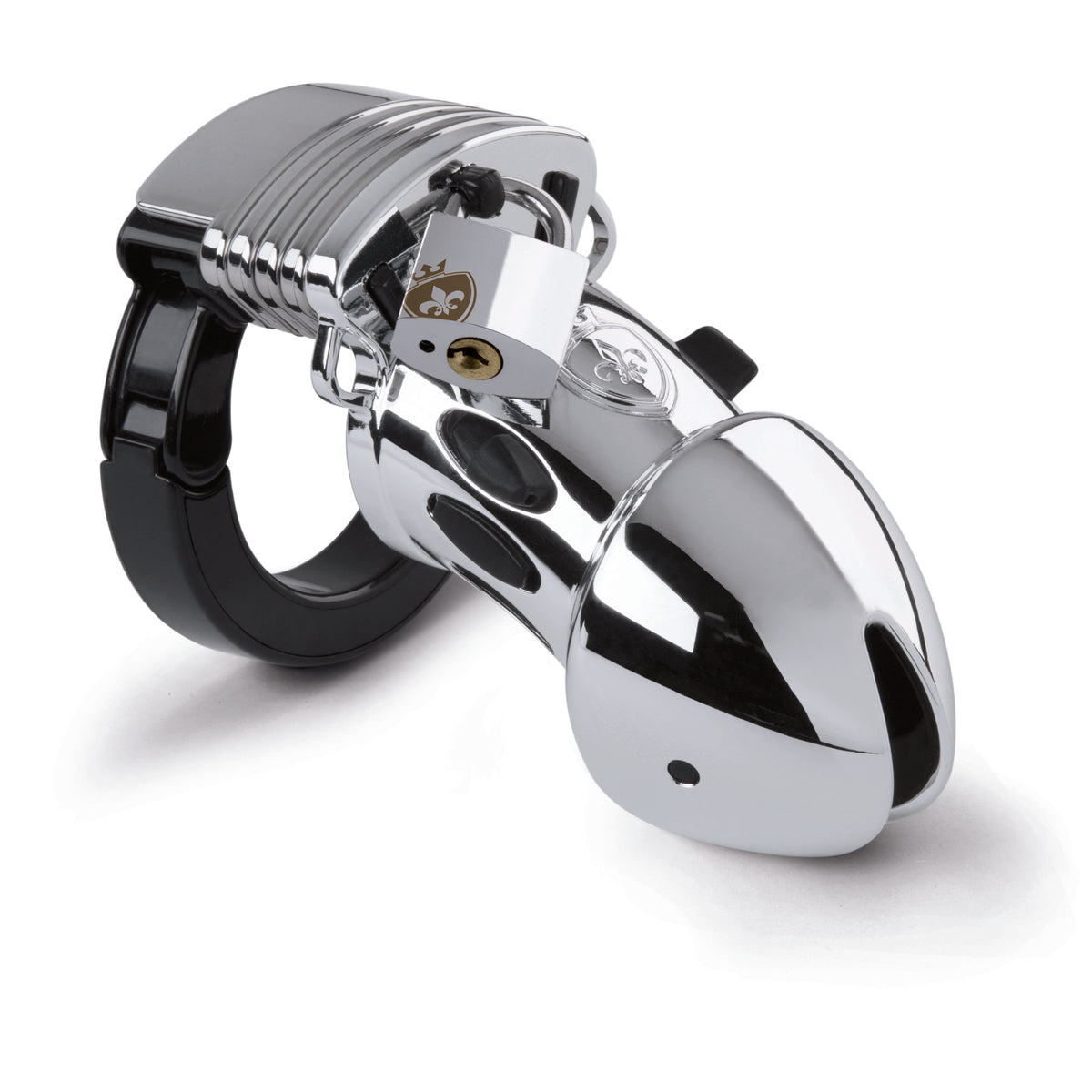 176583 - Mystim Pubic Enemy No 1 Cock Cage Silver Edition - Just for you desires