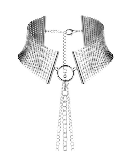 176960 - Bijoux Indiscrets Desir Metallique Collar Silver - Just for you desires