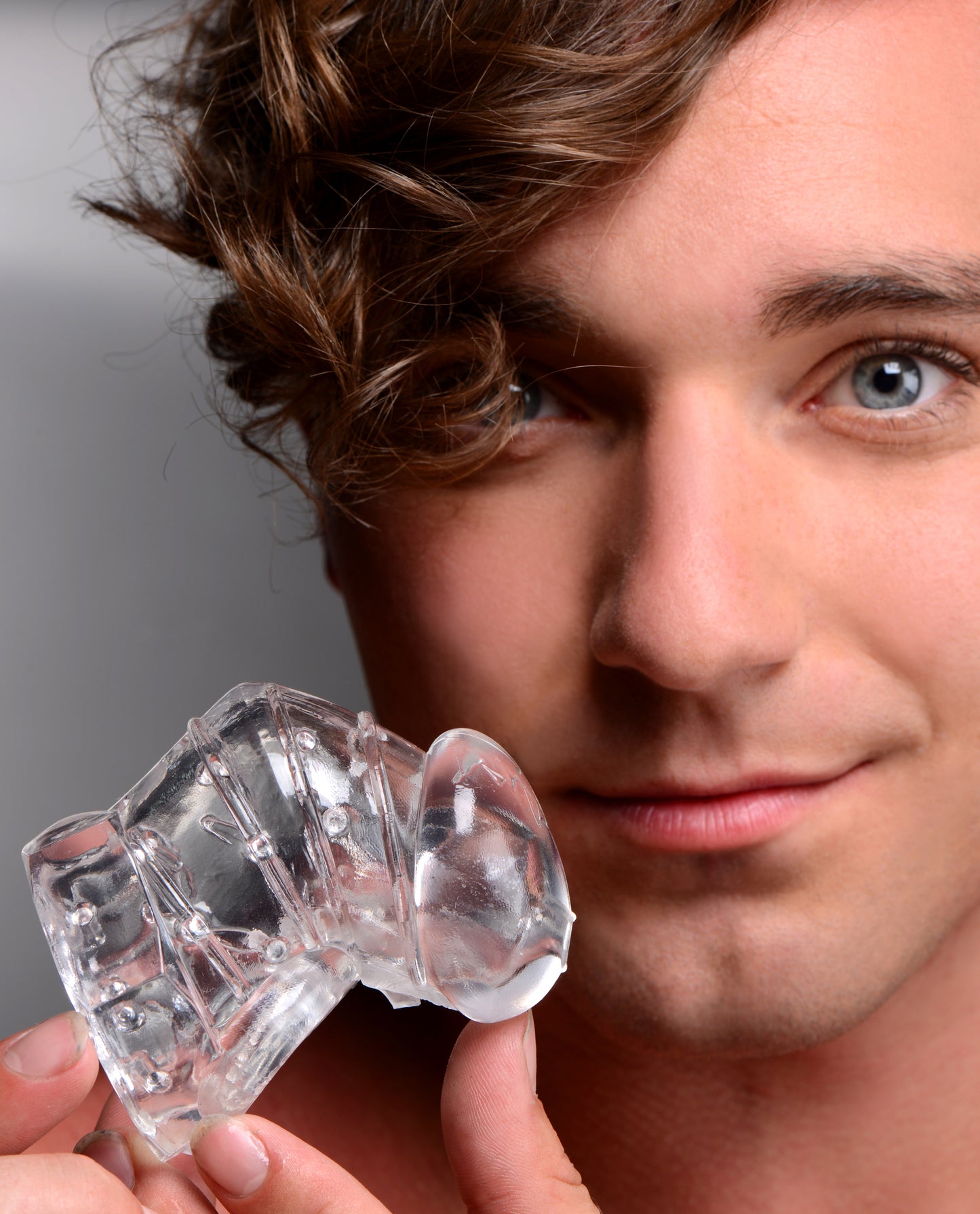 Detained 2.0 Restrictive Chastity Cage with Nubs - Just for you desires