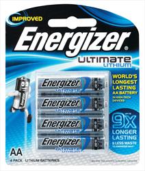 Energizer Ultimate Lithium AA (4pk)