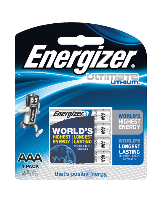 Energizer Ultimate Lithium AAA (4pk) - Just for you desires