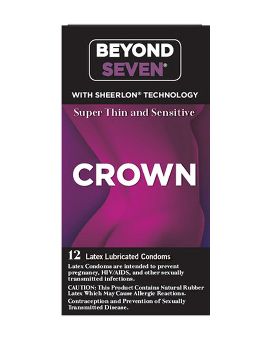 195911 - Crown Condoms 12Pk - Just for you desires