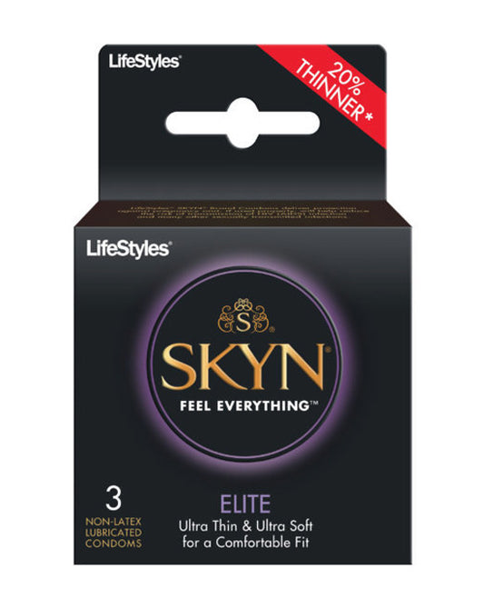LifeStyles SKYN Elite 3 pack - Just for you desires