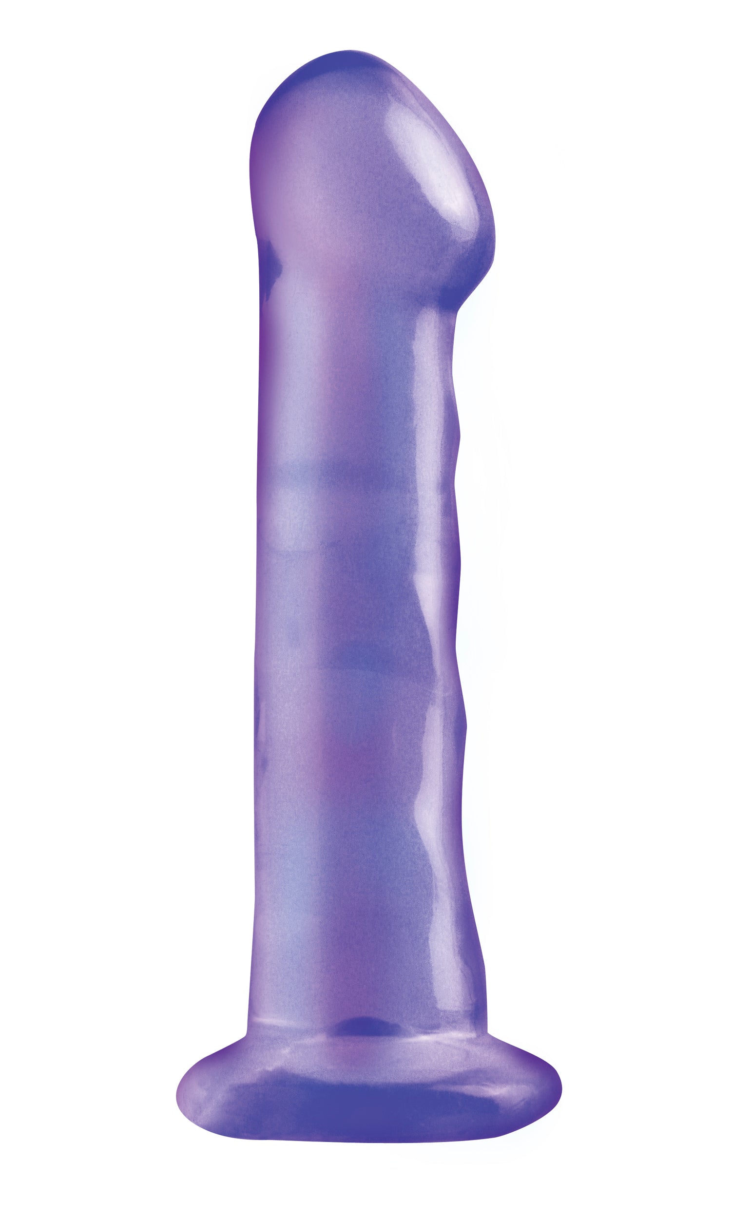 Basix Rubber Works  6.5" Dong with Suction Cup - Just for you desires