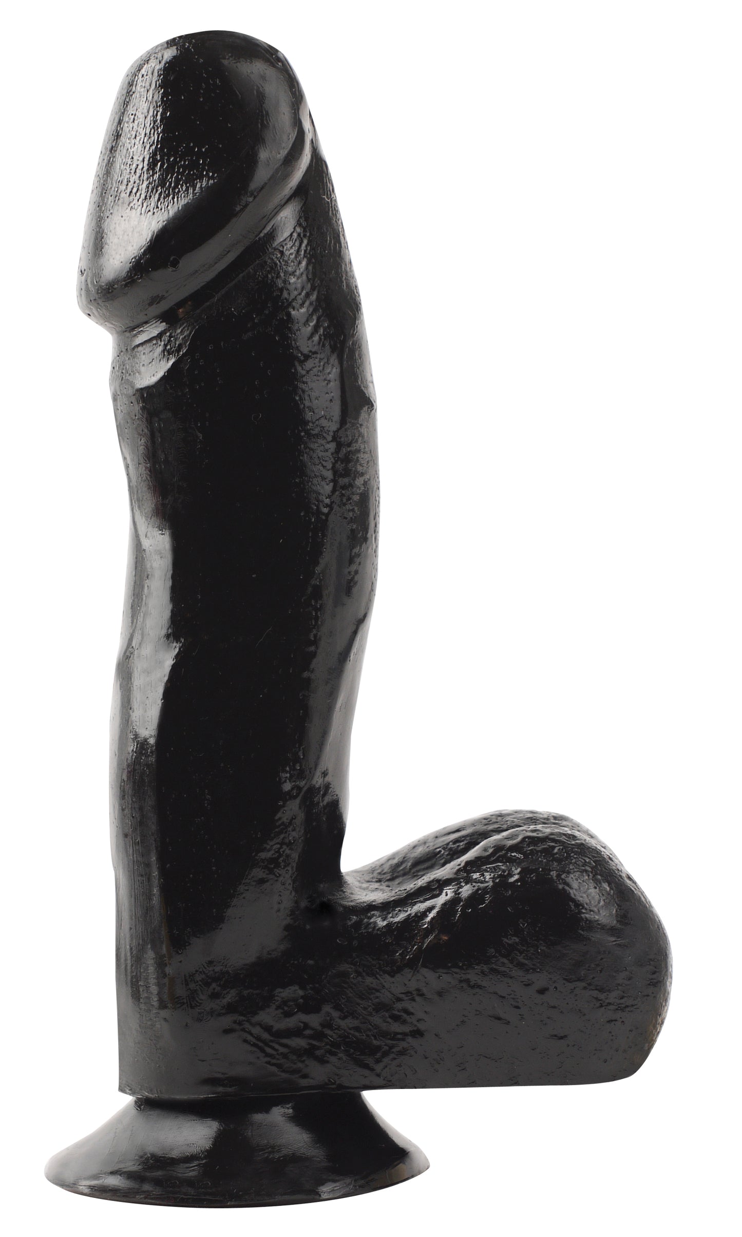19614 - Basix 6.5 Inch Suction Cup Dildo - Just for you desires