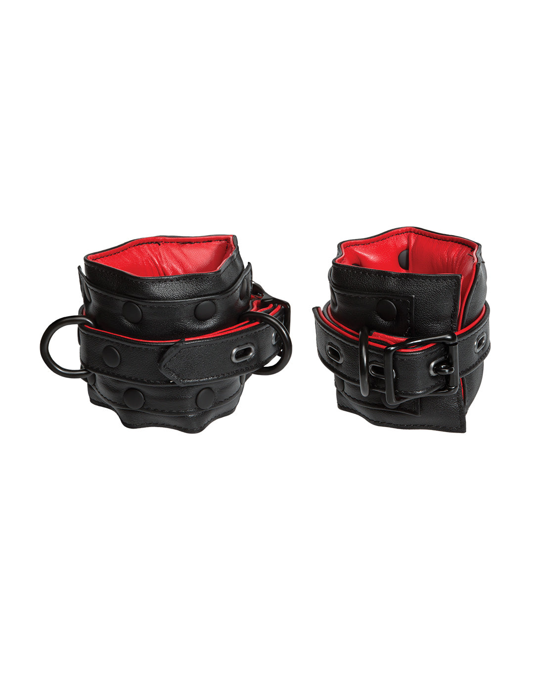 196234 - Kink Leather Submissive Accessories Ankle Restraints - Just for you desires