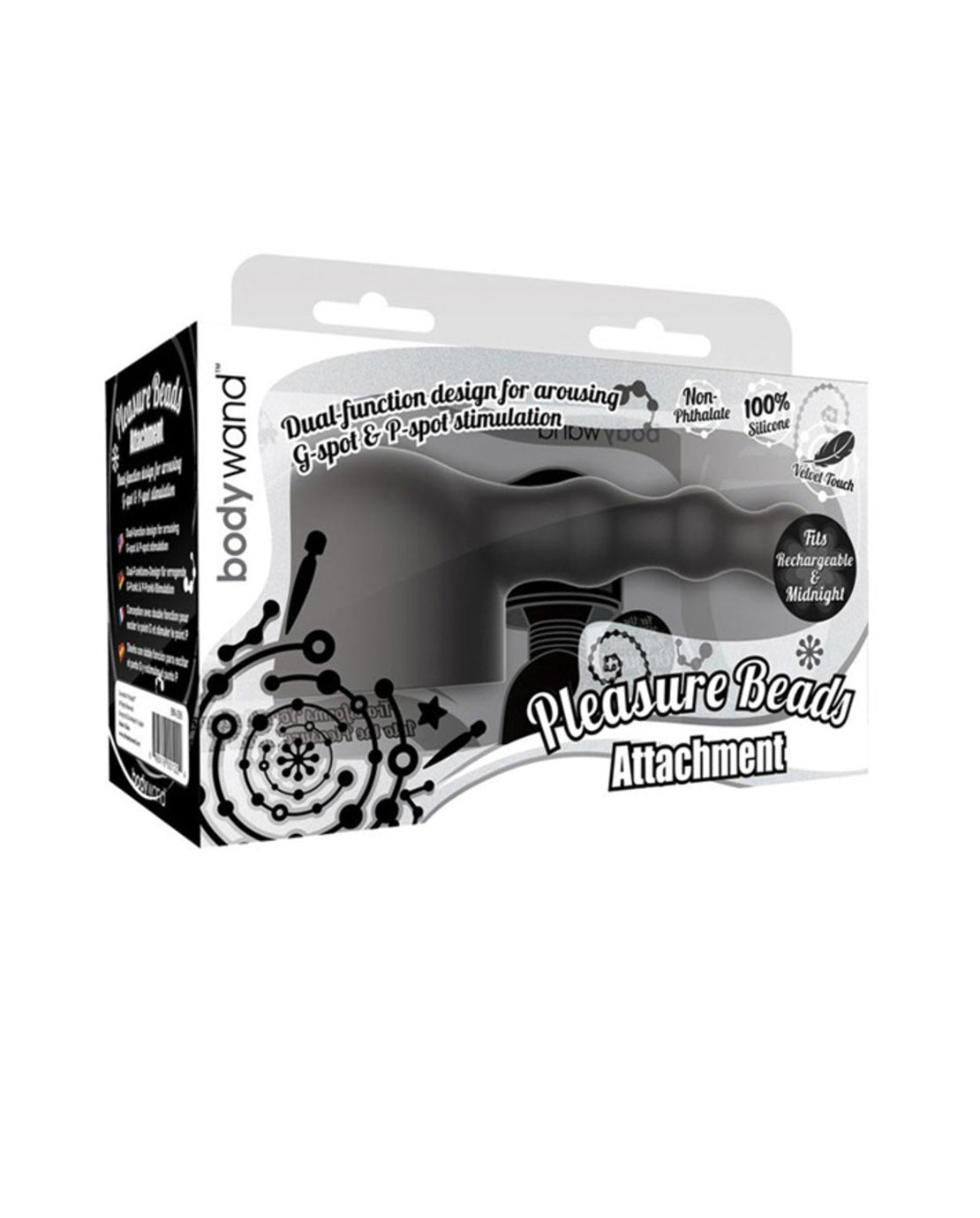 196344 - Bodywand Pleasure Beads Attachment Small Head - Just for you desires