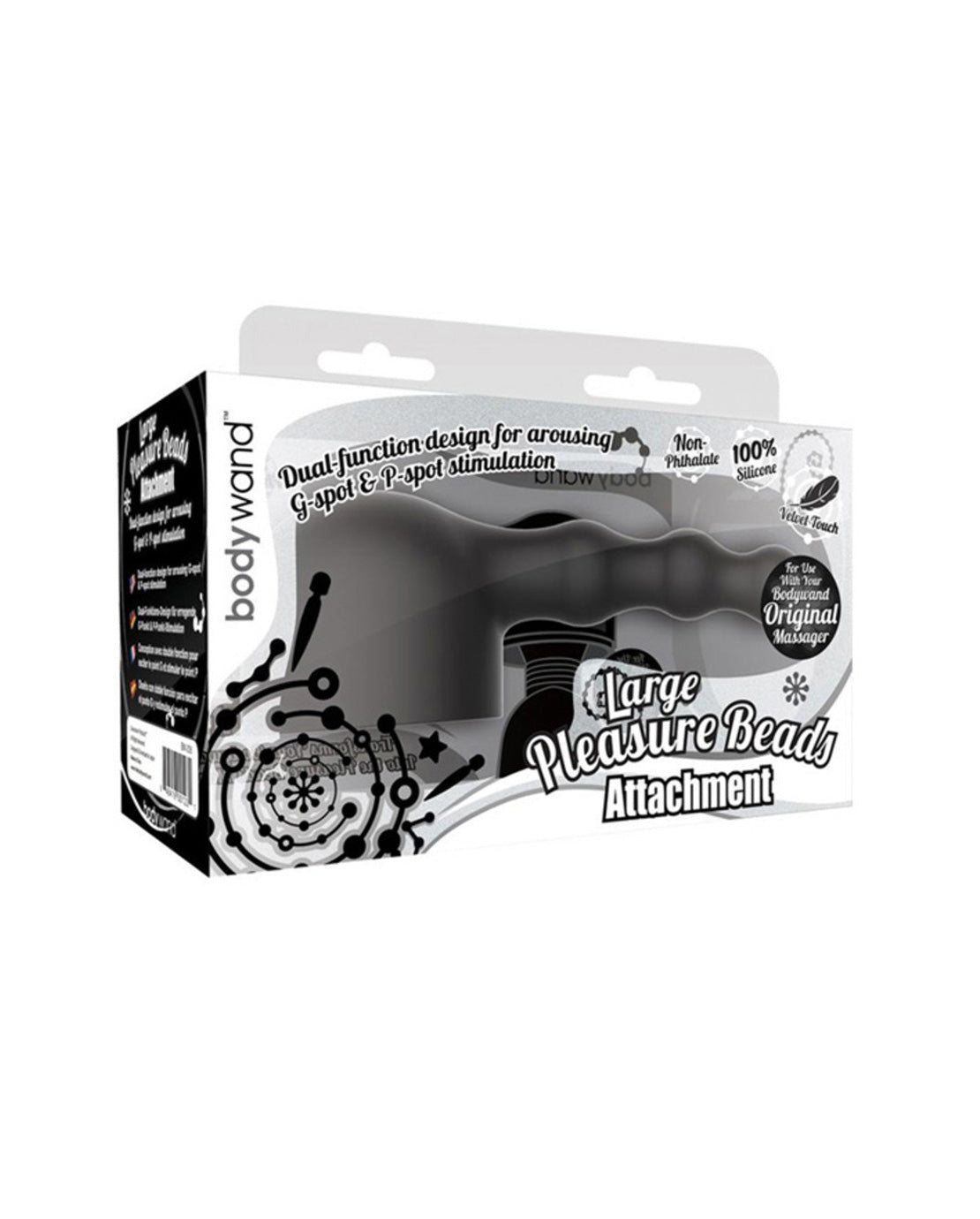 196345 - Bodywand Pleasure Beads Attachment Large Head - Just for you desires