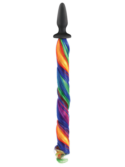 199372 - Unicorn Tails Rainbow Plug - Just for you desires
