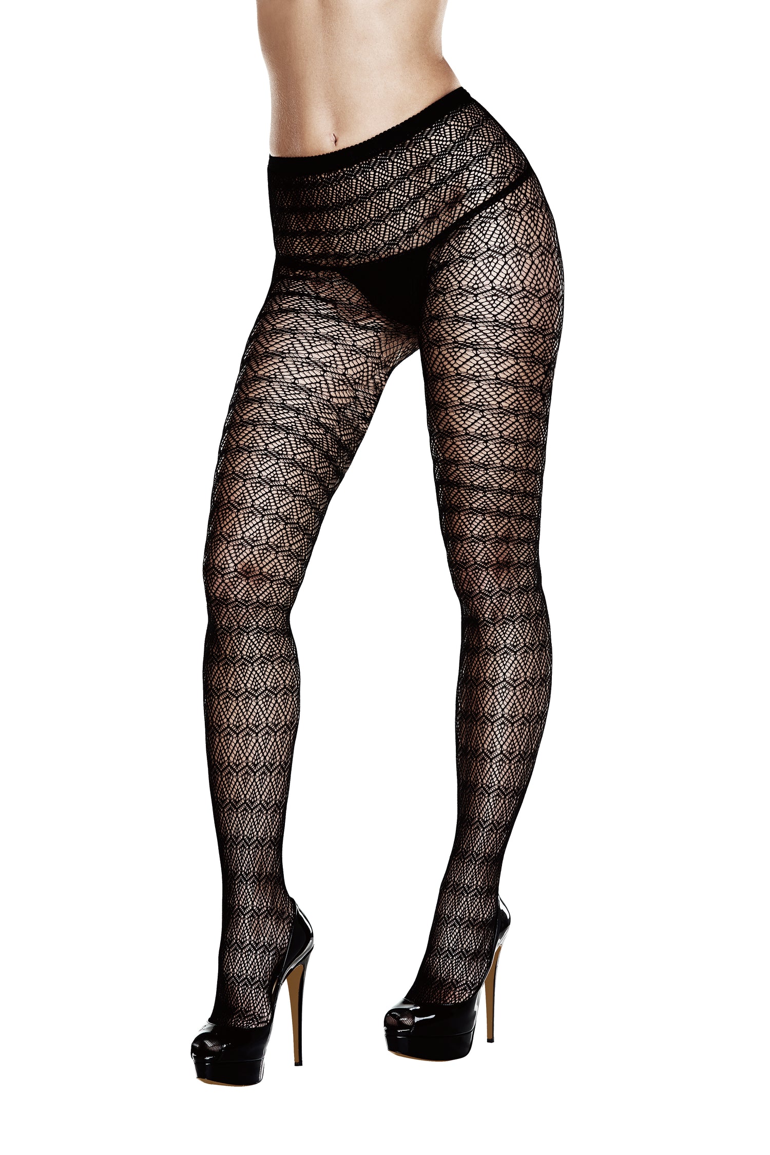 201808 - Kaleidoscope Jacquard Pantyhose - Just for you desires