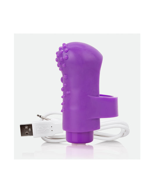 The Screaming O - Charged FingO Finger Vibe Purple