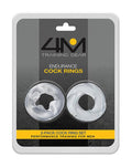 4M Endurance Cock Rings 2 Pack - Just for you desires