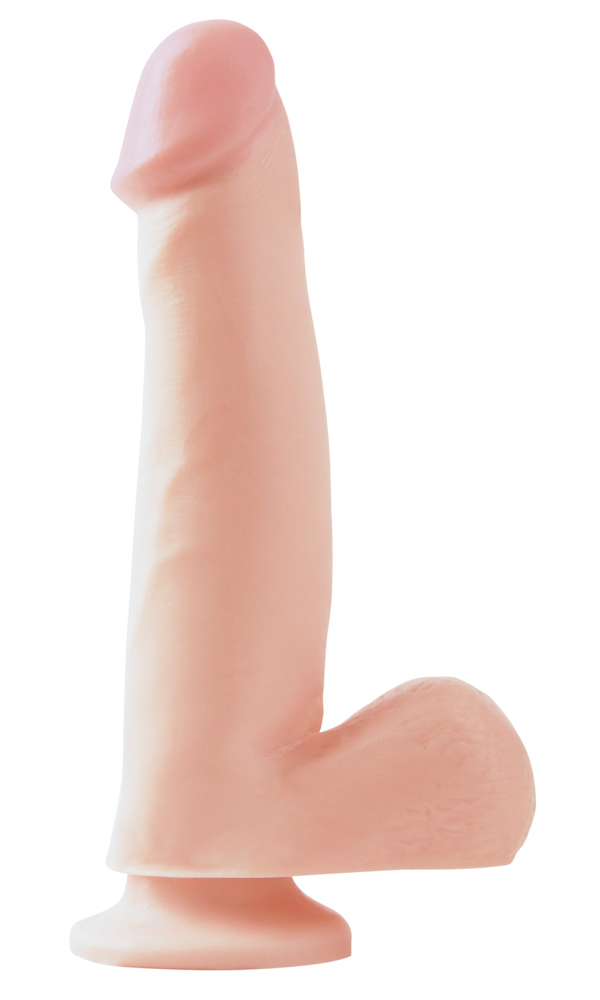 Basix Rubber Works  7.5" Dong with Suction Cup - Just for you desires
