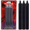 Japanese Drip Candles - Black - Black 3-Pack - Just for you desires
