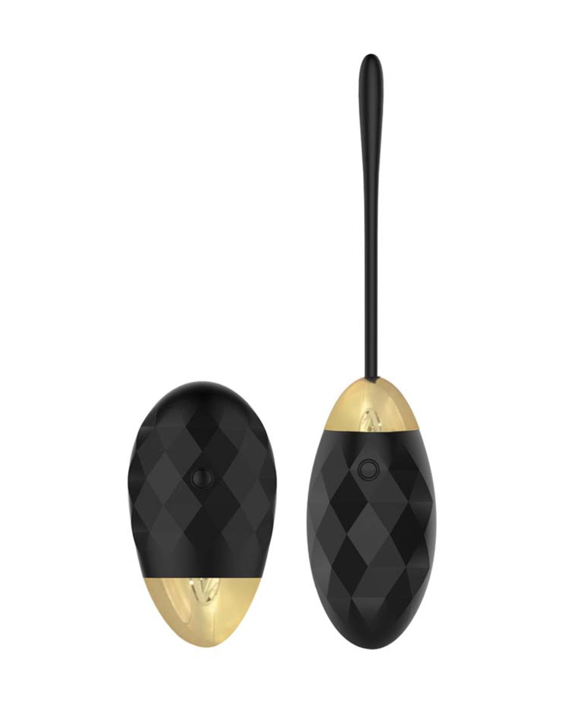 Diamonds The Majesty - Rechargeable Egg with Remote Blk