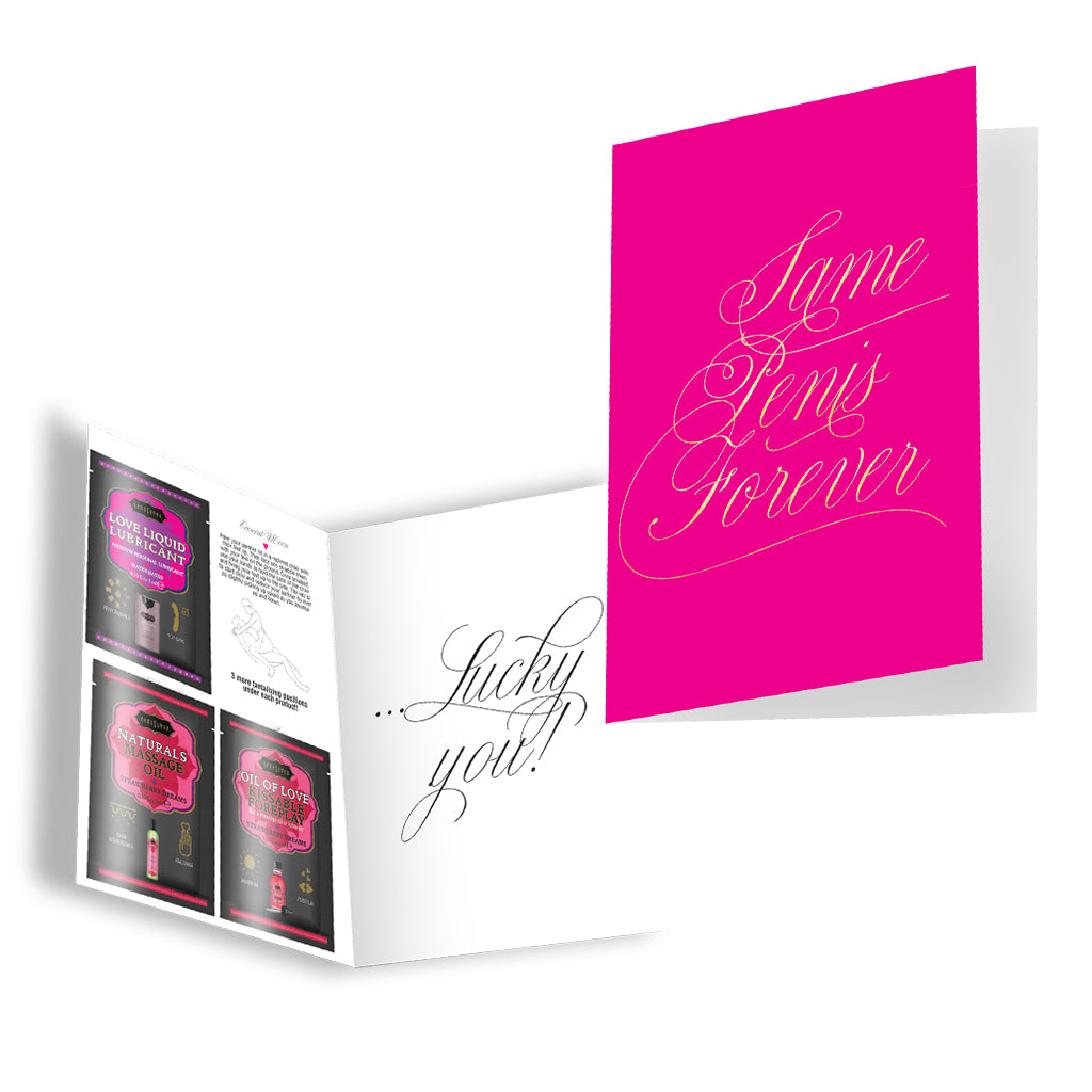 214292 - Same Penis Forever Greeting Card - Just for you desires