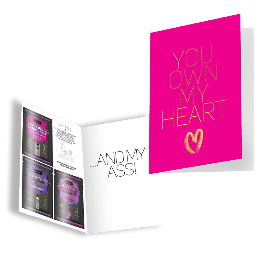 214293 - You Own My Heart Greeting Card - Just for you desires