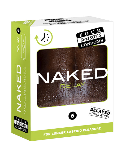 Four Seasons Naked Delay 6pk - Just for you desires