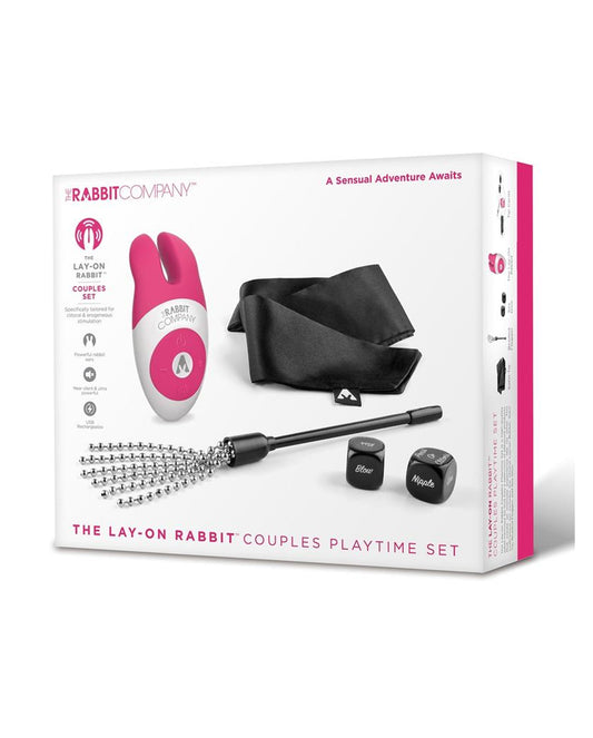 217040 - The Rabbit Company - Lay-On Rabbit Couples Playtime Set - Just for you desires