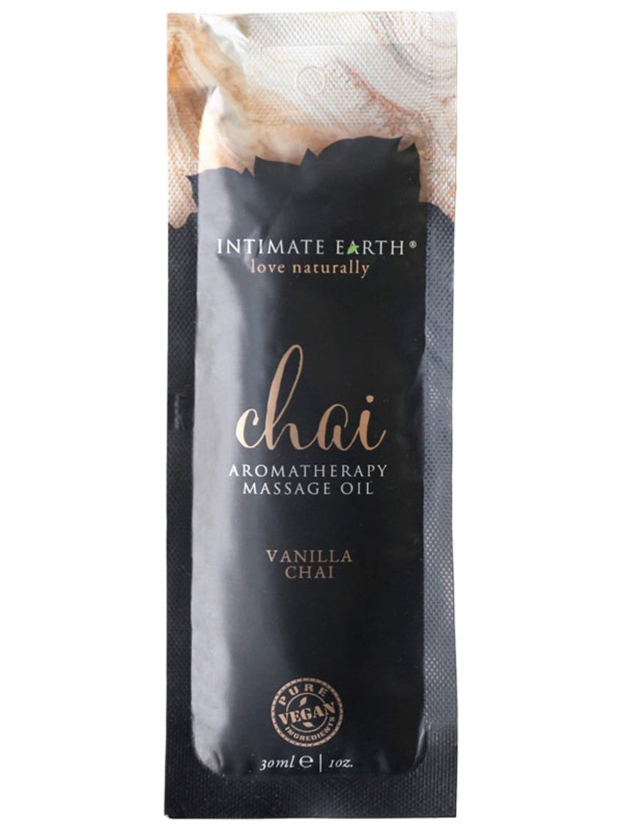 219354 - Intimate Earth Chai Aromatherapy Massage Oil - Just for you desires