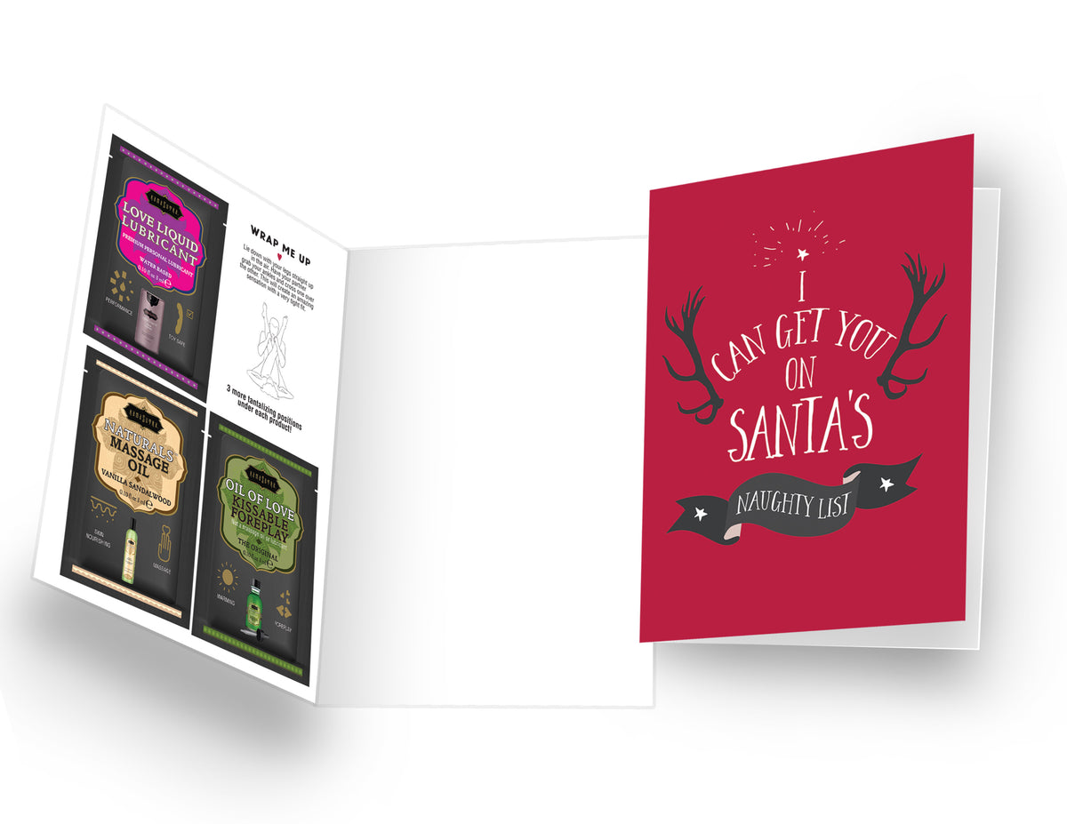 220061 - Naughty Notes Greeting Card I Can Get You On Santa'S Naughty List - Just for you desires