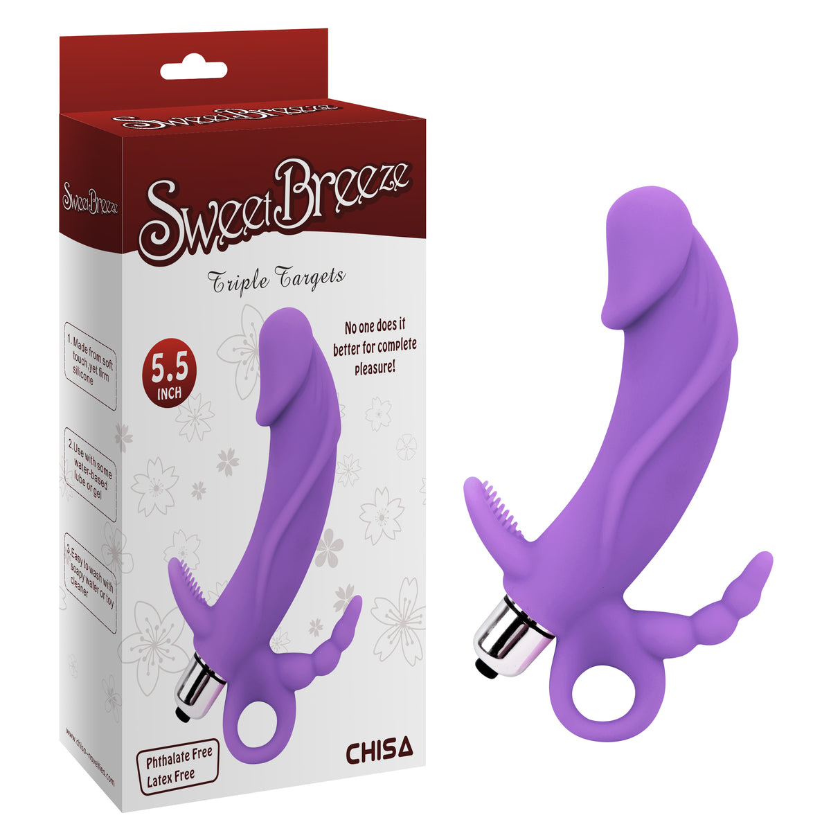 222031 - Triple Target Vibrator - Just for you desires