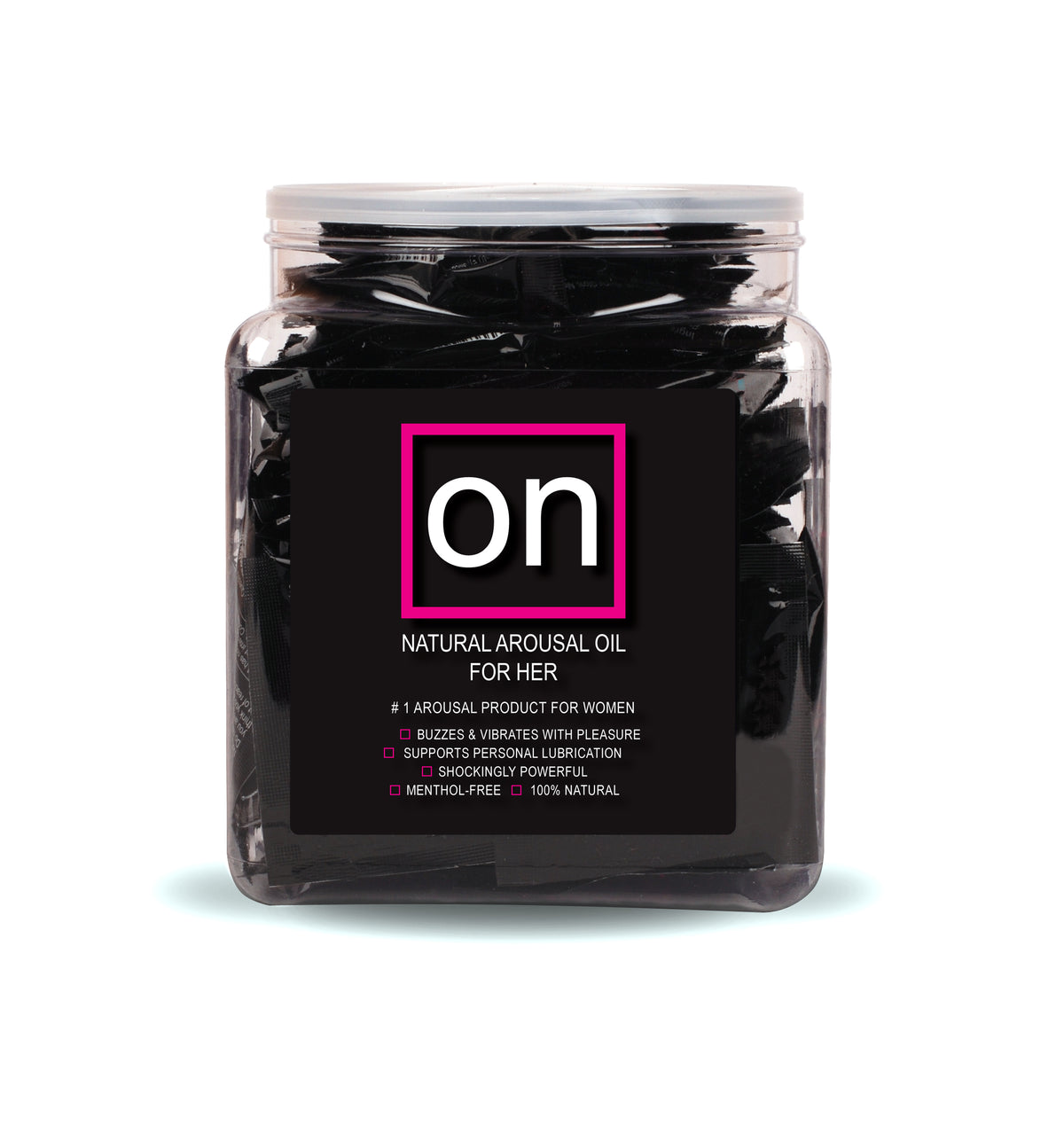 On for Her Arousal Oil Original and Ice 75 Piece Single Use Ampoule C... - Just for you desires