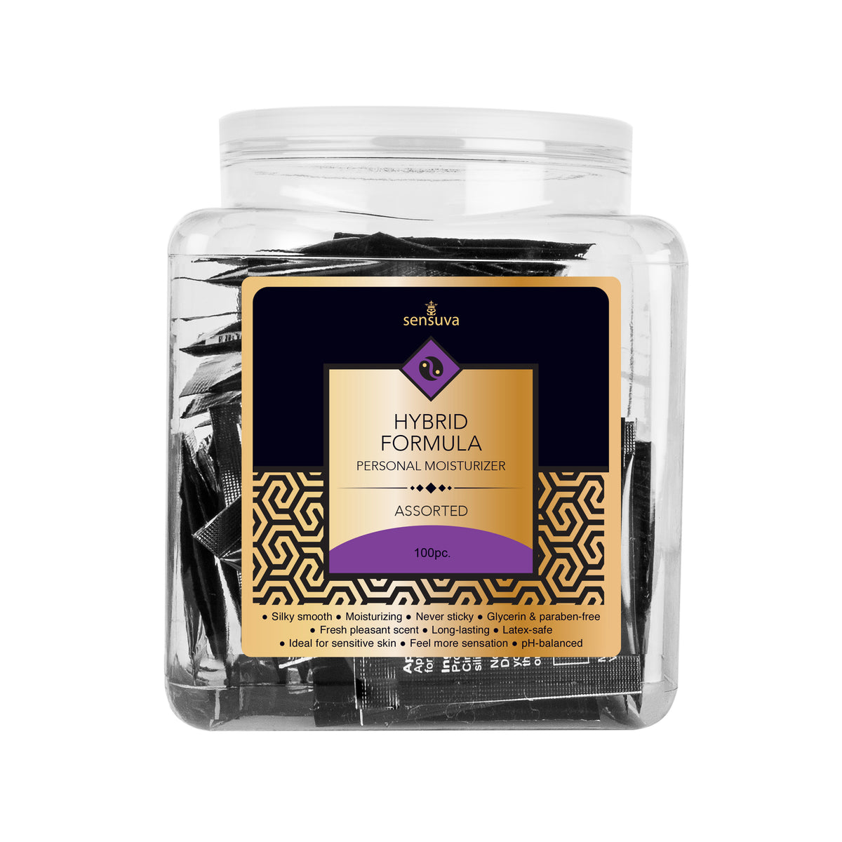 Hybrid Personal Moisturizer Assorted 100 Piece Tub - Just for you desires