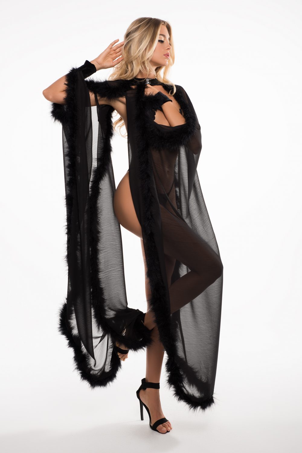 225957 - Adore Skye The French Kiss Cape - Just for you desires
